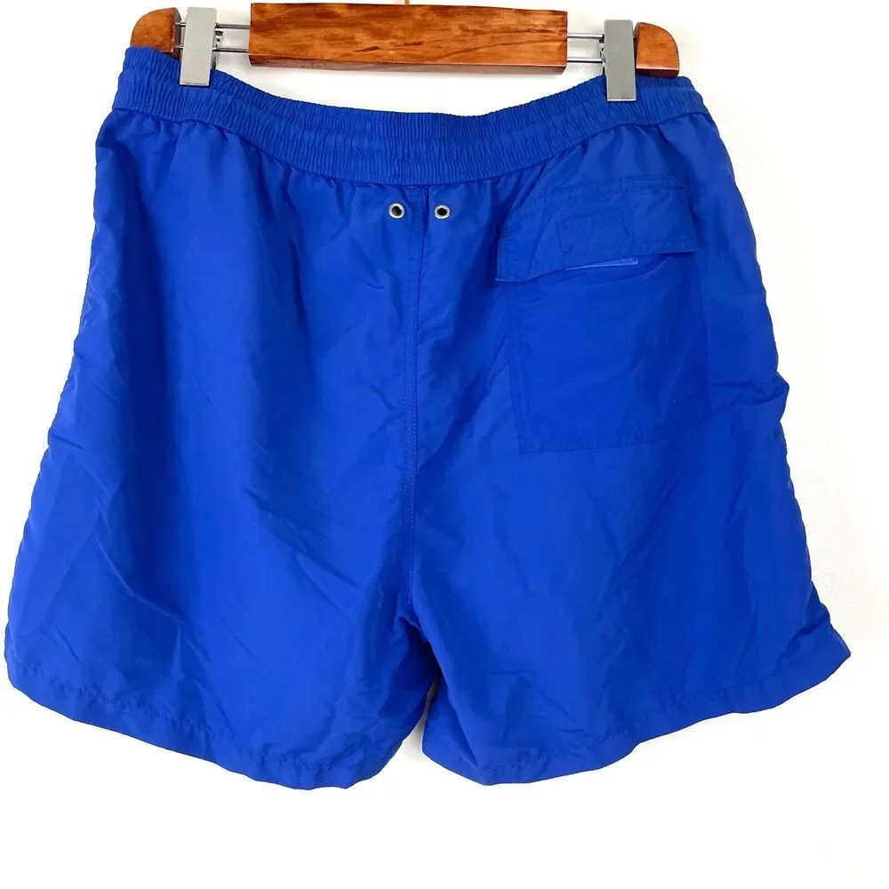 Polo Ralph Lauren Swim Trunks‎ Lined Shorts Blue Men's Size XLarge Resort Summer